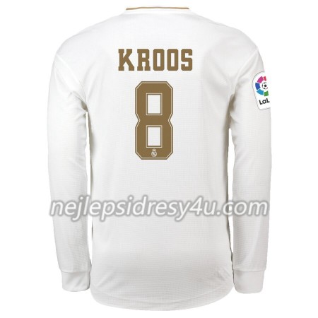 Fotbalový Dres Real Madrid Toni Kroos 8 Domácí 2019/20 Dlouhý Rukáv
